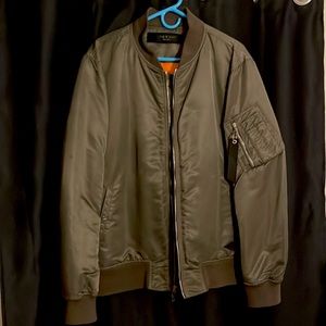 Rag & Bone Manston Recycled Nylon Bomber Jacket XXL